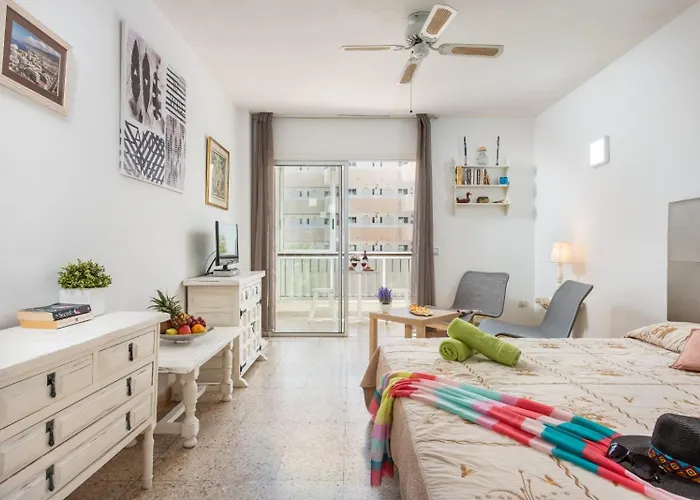 公寓 Modern Estudio Eldorado Playa De Americas